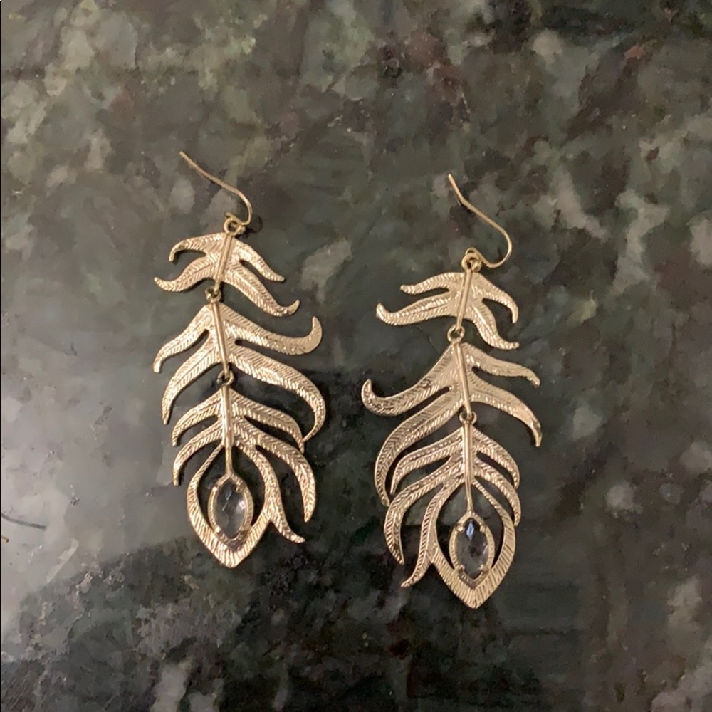 Kendra Scott feather earrings